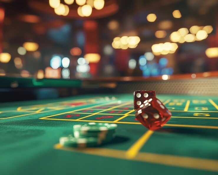 Live football and casino game selection